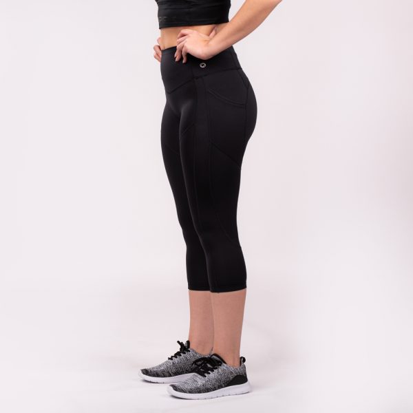 Cropped Yoga Pants With Pockets